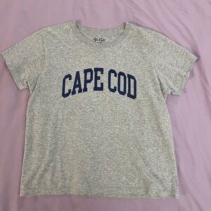 Brandy Melville Heather Gray Cape Cod Tee